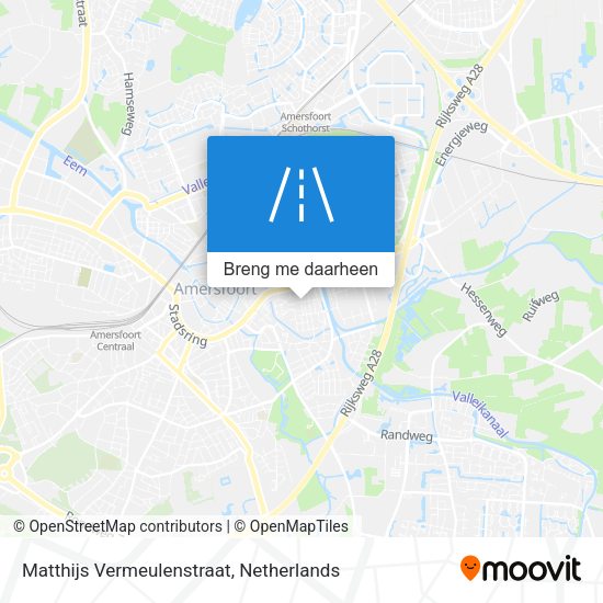 Matthijs Vermeulenstraat kaart