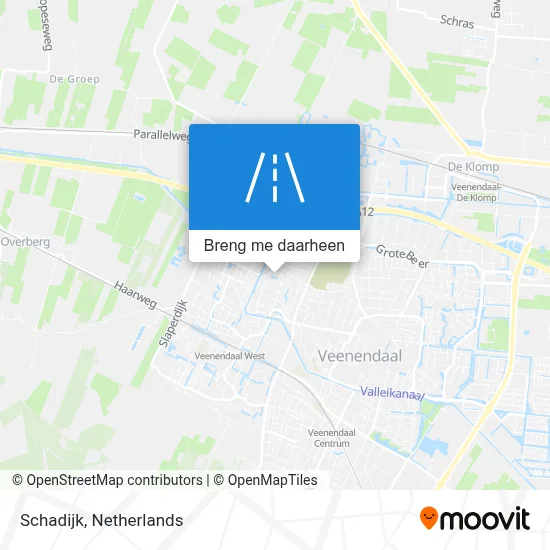 Schadijk kaart