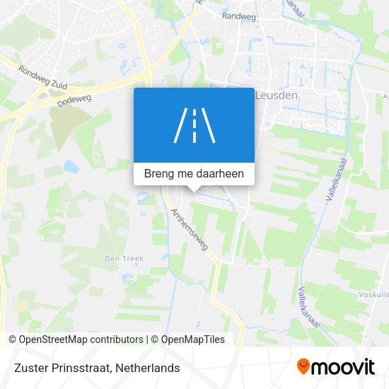 Zuster Prinsstraat kaart