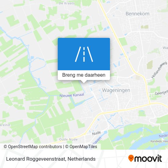 Leonard Roggeveenstraat kaart