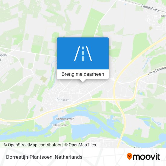 Dorrestijn-Plantsoen kaart