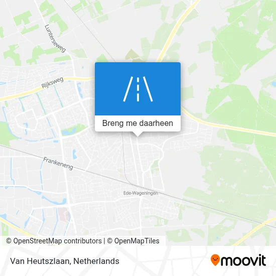 Van Heutszlaan kaart