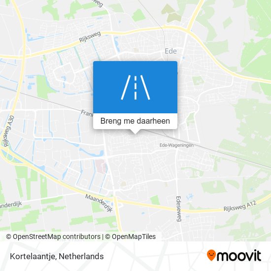 Kortelaantje kaart