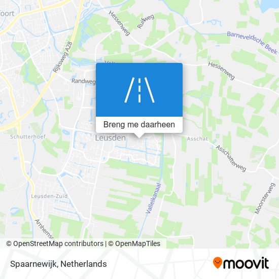 Spaarnewijk kaart