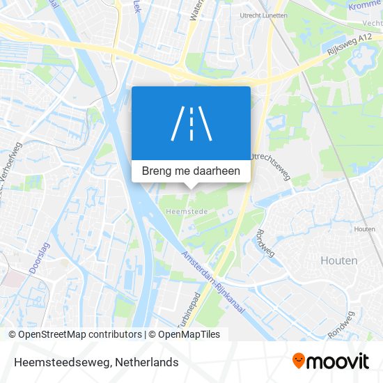 Heemsteedseweg kaart