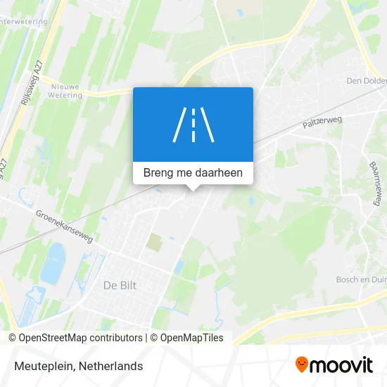 Meuteplein kaart