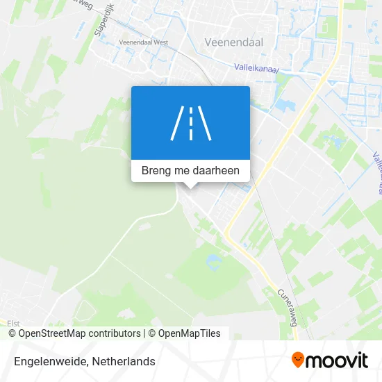 Engelenweide kaart