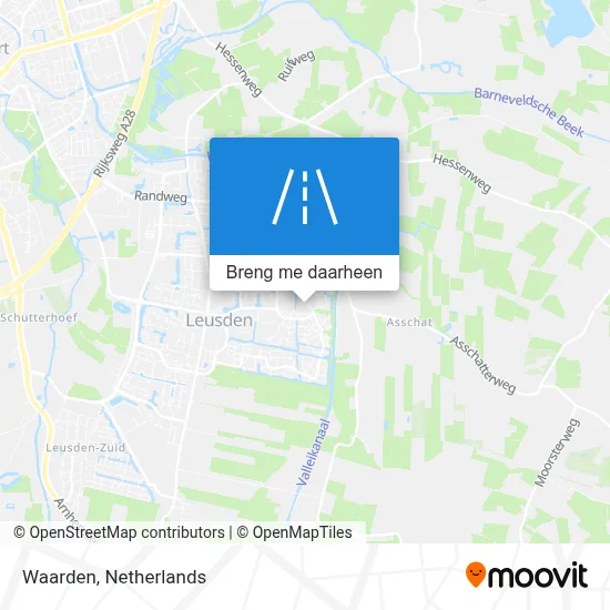 Waarden kaart