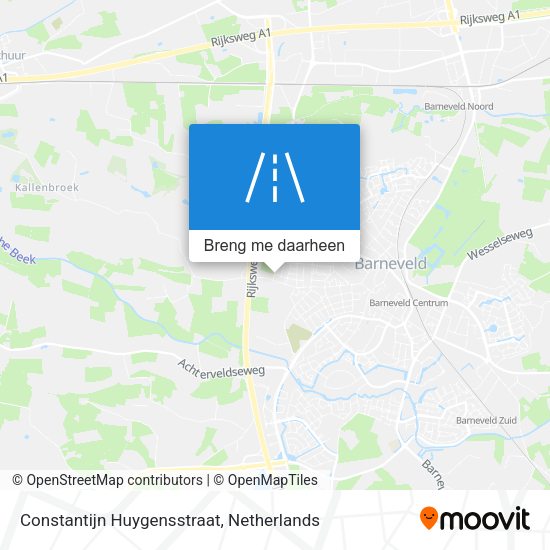 Constantijn Huygensstraat kaart