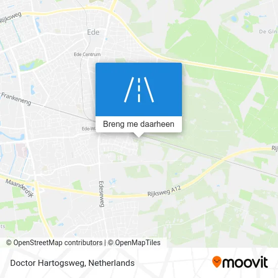 Doctor Hartogsweg kaart