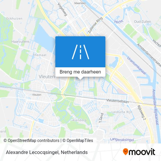 Alexandre Lecocqsingel kaart