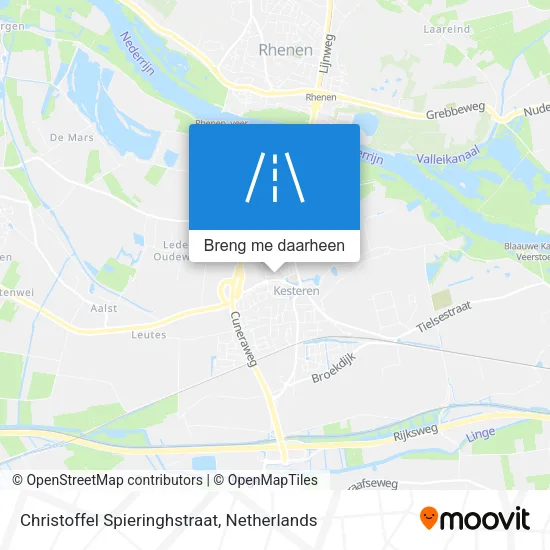 Christoffel Spieringhstraat kaart