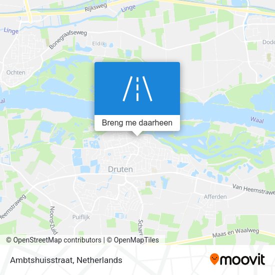 Ambtshuisstraat kaart