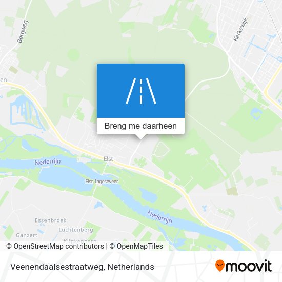 Veenendaalsestraatweg kaart