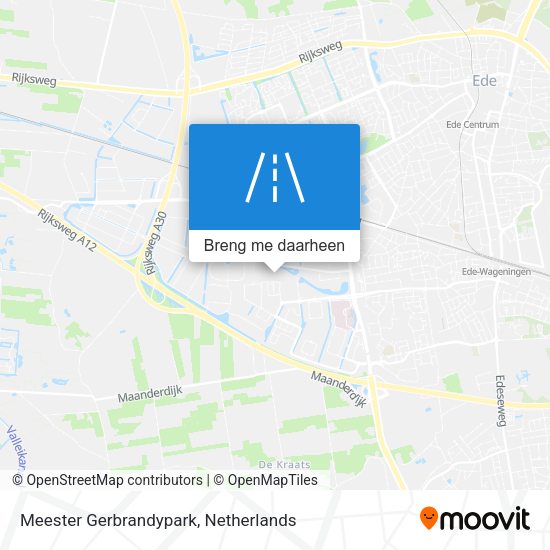 Meester Gerbrandypark kaart