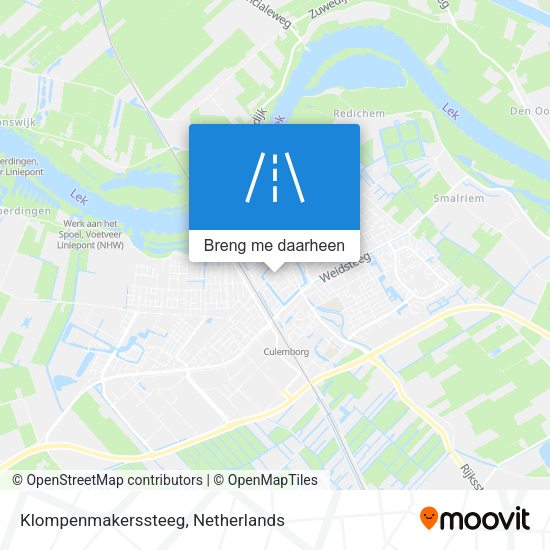 Klompenmakerssteeg kaart