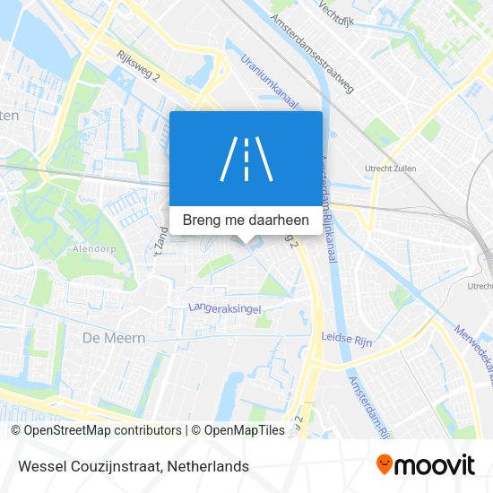 Wessel Couzijnstraat kaart