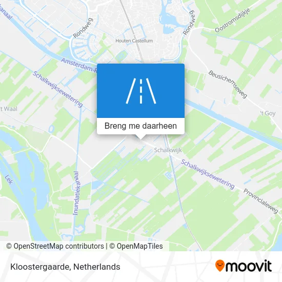 Kloostergaarde kaart