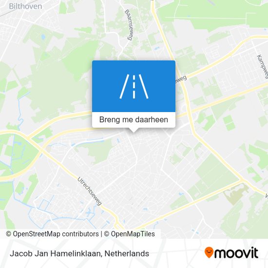 Jacob Jan Hamelinklaan kaart