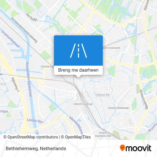 Bethlehemweg kaart