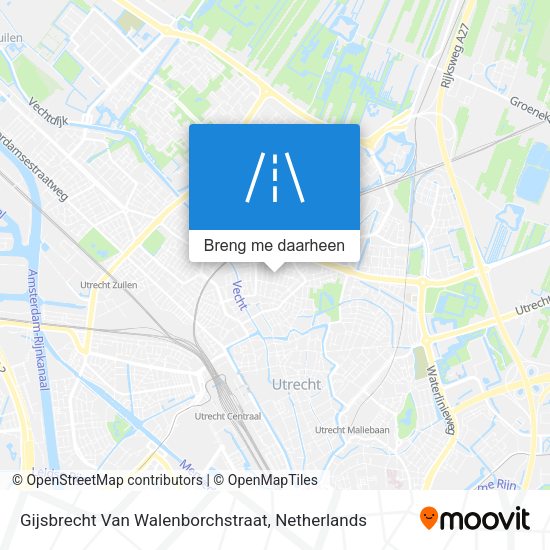 Gijsbrecht Van Walenborchstraat kaart