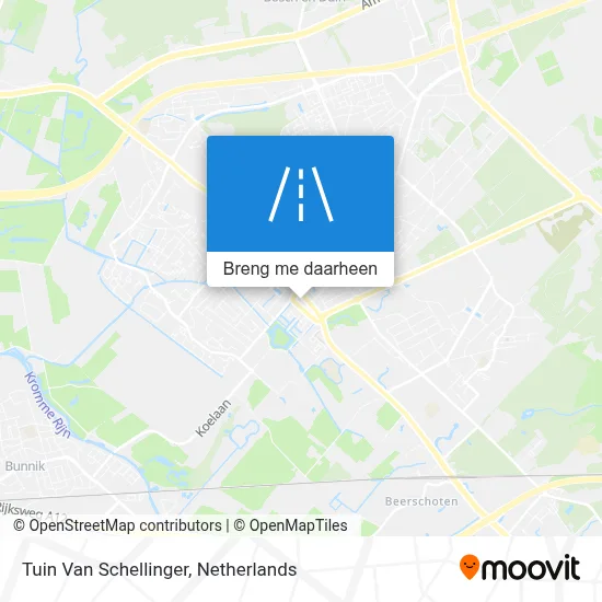Tuin Van Schellinger kaart