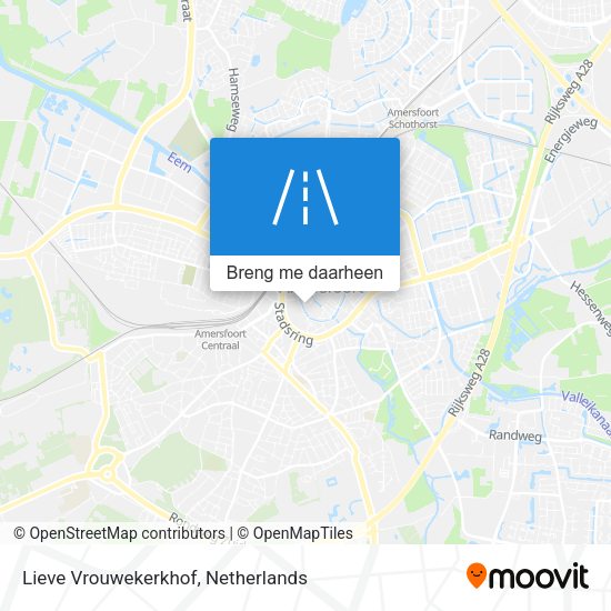 Lieve Vrouwekerkhof kaart