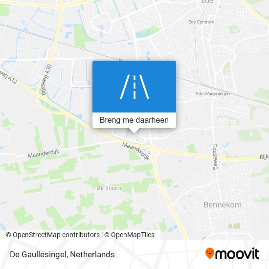 De Gaullesingel kaart