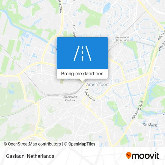Gaslaan kaart