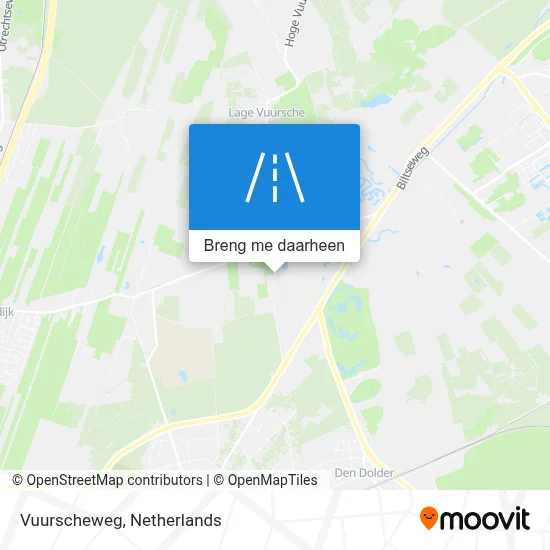 Vuurscheweg kaart