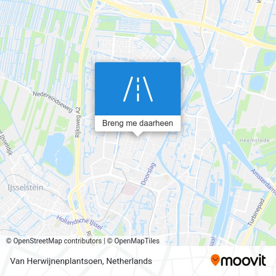 Van Herwijnenplantsoen kaart