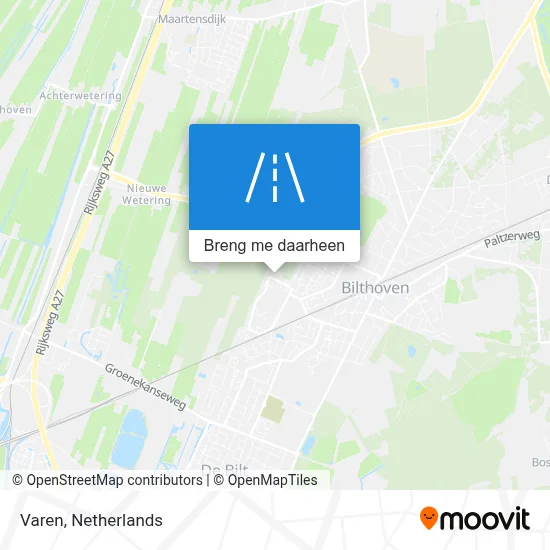 Varen kaart