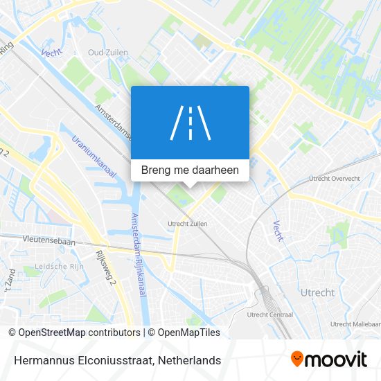 Hermannus Elconiusstraat kaart