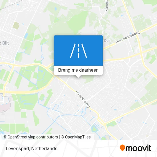 Levenspad kaart