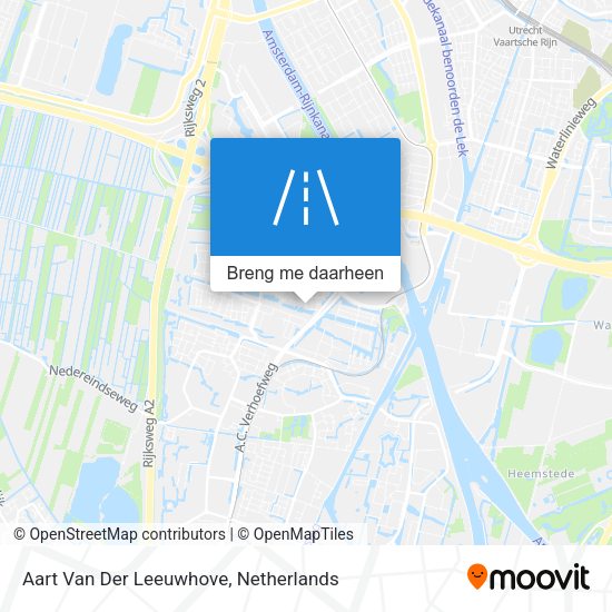 Aart Van Der Leeuwhove kaart