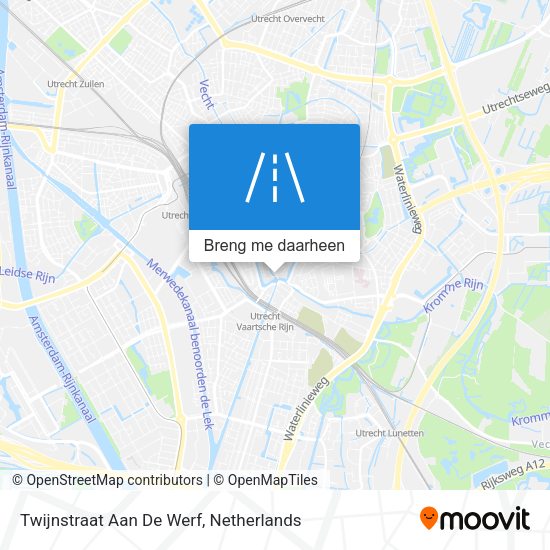 Twijnstraat Aan De Werf kaart