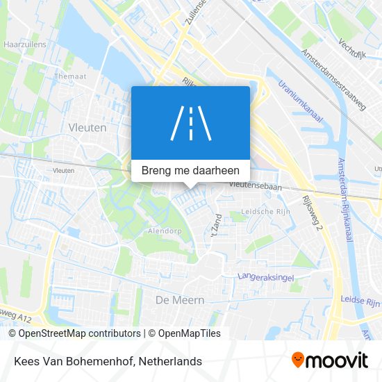 Kees Van Bohemenhof kaart
