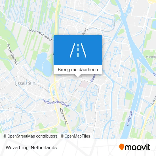 Weverbrug kaart