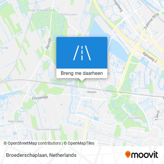 Broederschaplaan kaart