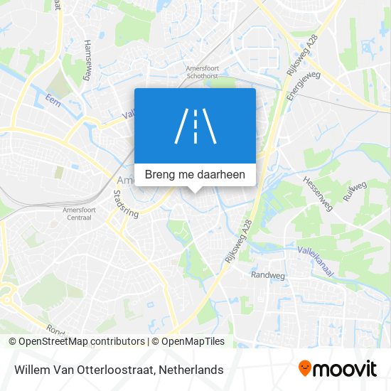Willem Van Otterloostraat kaart