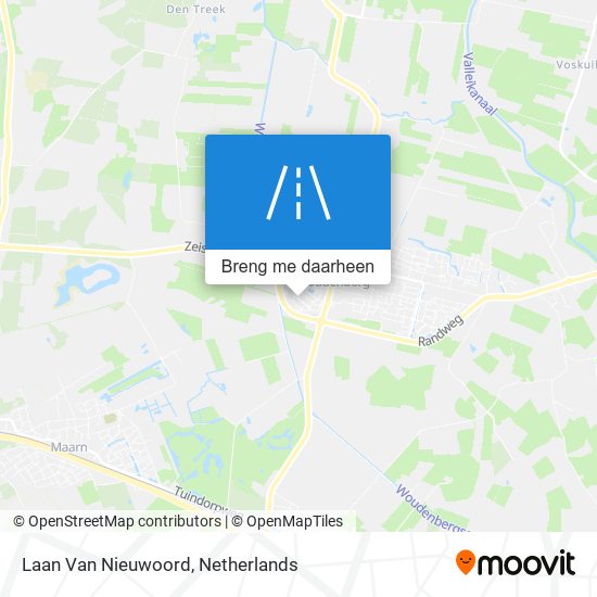 Laan Van Nieuwoord kaart