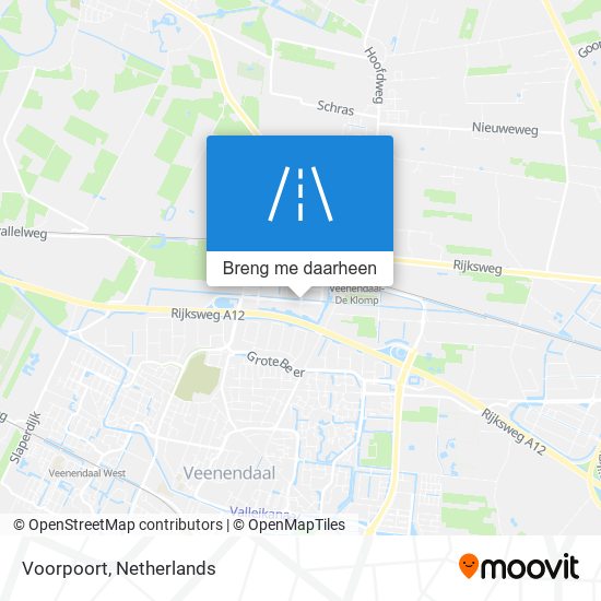 Voorpoort kaart