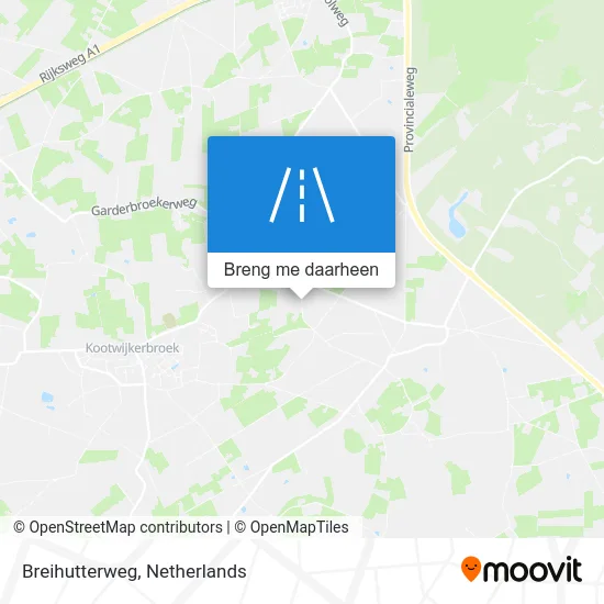 Breihutterweg kaart