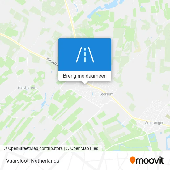 Vaarsloot kaart