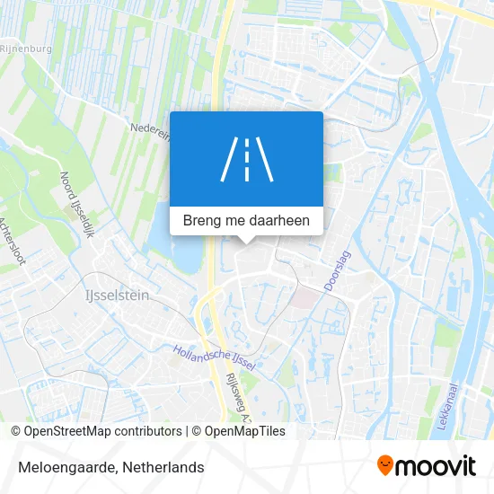 Meloengaarde kaart