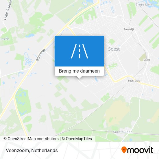 Veenzoom kaart