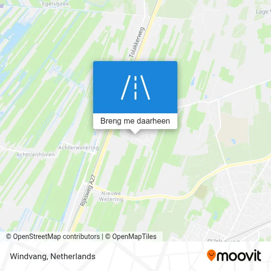 Windvang kaart