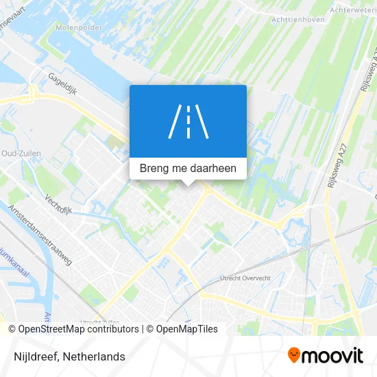 Nijldreef kaart