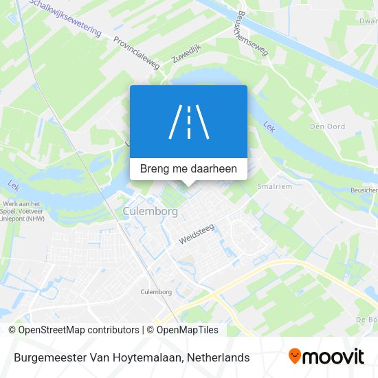 Burgemeester Van Hoytemalaan kaart