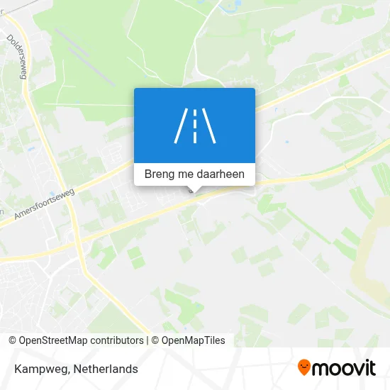 Kampweg kaart